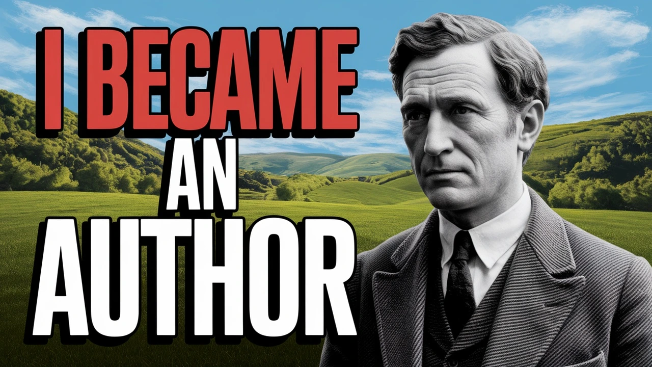 I Became an Author by W.B. Yeats - Summary & Analysis 1 a man in a suit and tie with a quote about the author