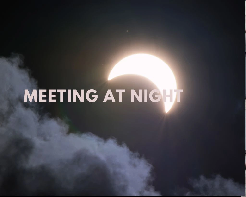 Meeting at Night by Robert Browning: Summary, Analysis, Questions and Answers 1 a photo of a sun setting on a cloudy day